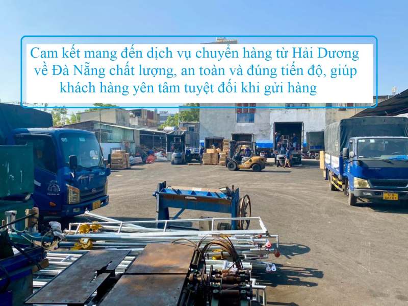 Chuyển hàng từ Hải Dương về Đà Nẵng
