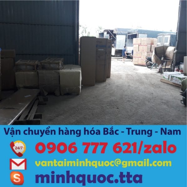 Chuyển hàng từ TPHCM ra Hà Nội