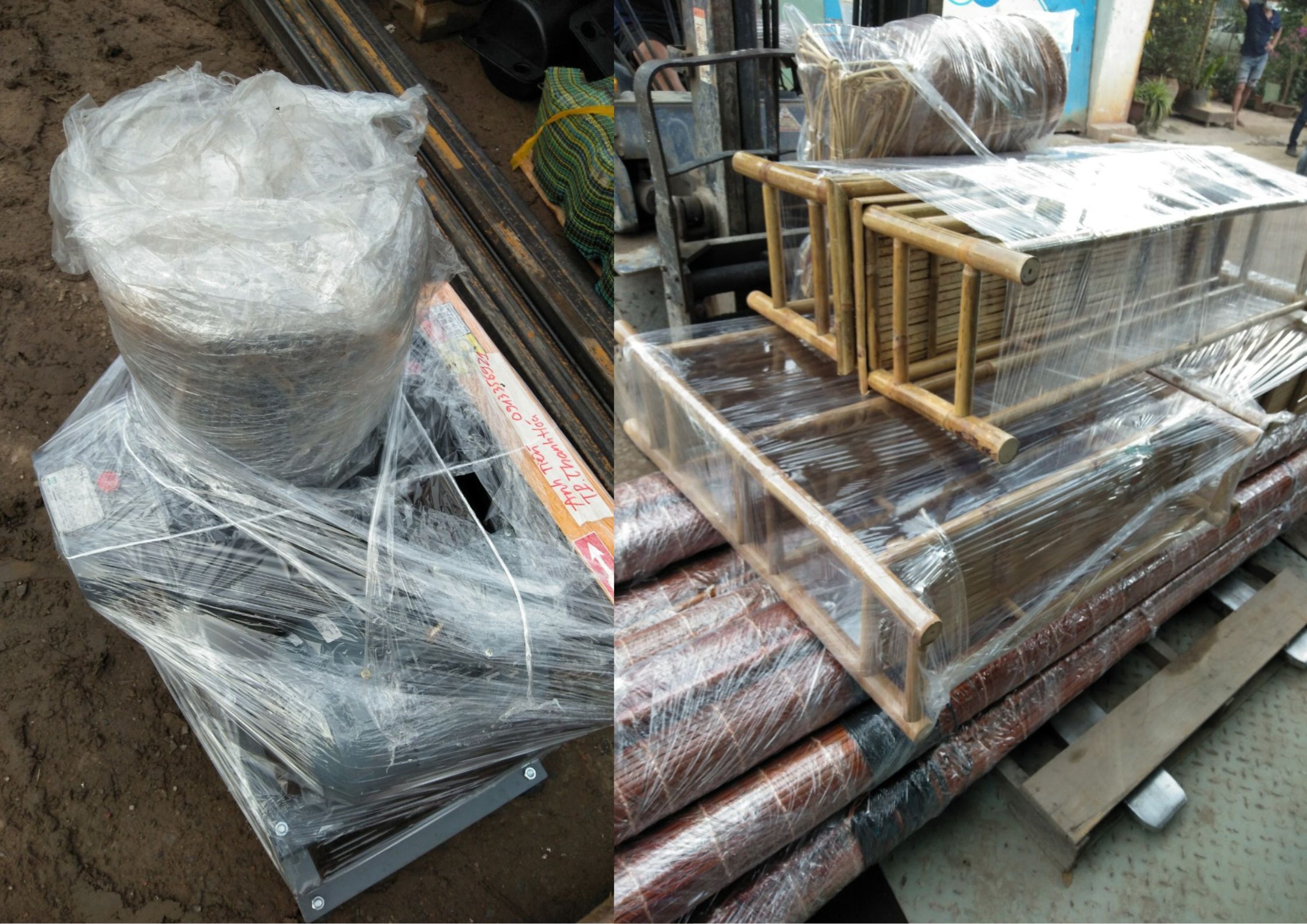 CÔNG TY VẬN CHUYỂN HÀNG HÓA TRỌNG TẤN Hàng bọc nolon tại công ty vận chuyển hàng hóa trọng tấn