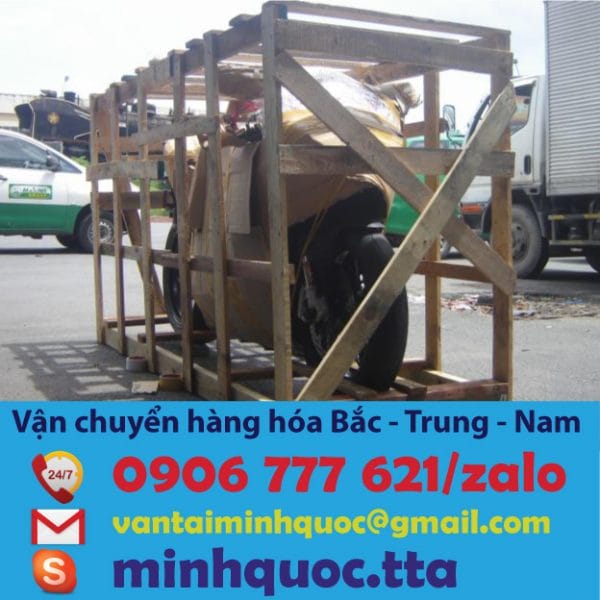 Vận chuyển xe máy từ Hà Nội vào Sài Gòn