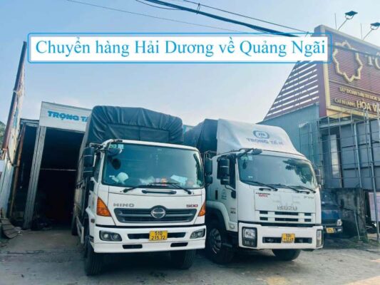 Chuyển hàng Hải Dương về Quảng Ngãi