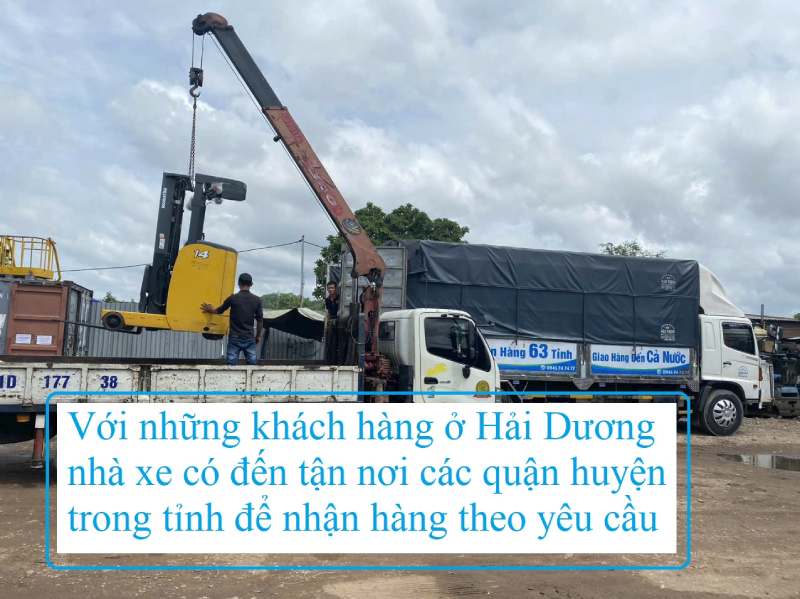 Chuyển hàng Hải Dương về Quảng Ngãi