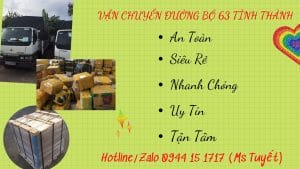 Chuyển hàng lẻ từ Hà Nội vào Long An