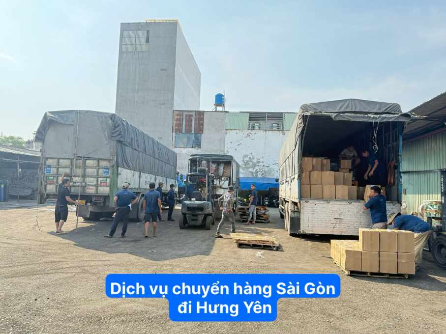 Dịch vụ chuyển hàng Sài Gòn đi Hưng Yên