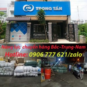 Năng lực vận chuyển hàng từ sài gòn đi tuy hòa