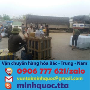 Vận chuyển hàng từ sài gòn đi huế