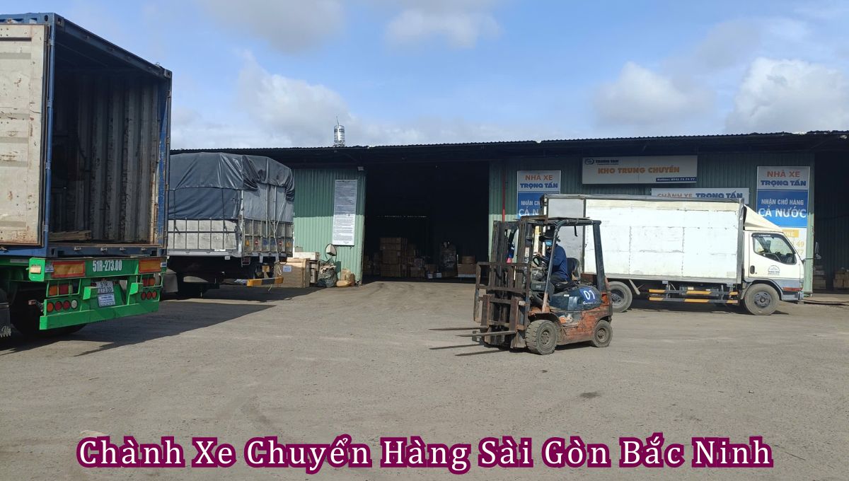 Chành xe chuyển hàng Sài Gòn Bắc Ninh