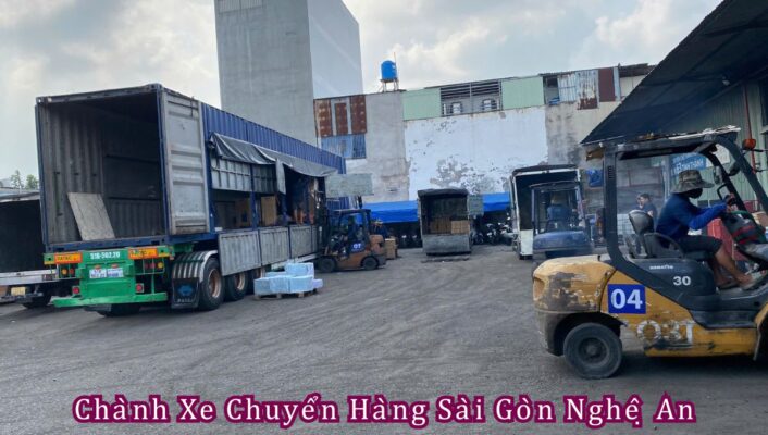 Chành xe chuyển hàng Sài Gòn Nghệ An