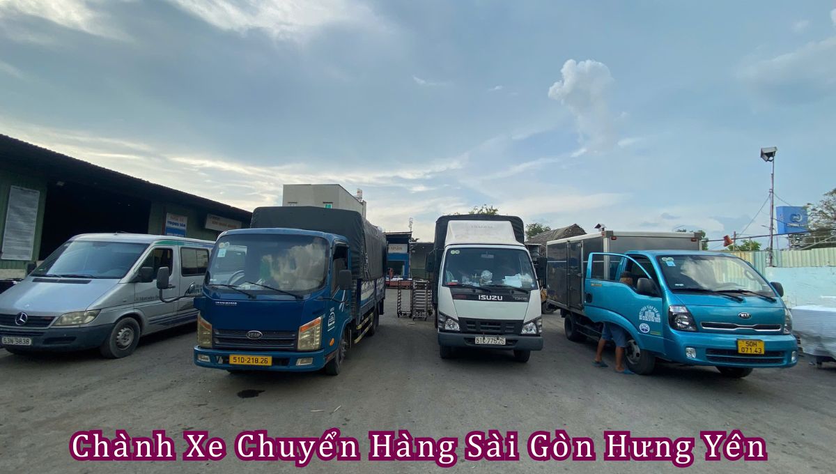 chành xe chuyển hàng Sài Gòn Hưng Yên