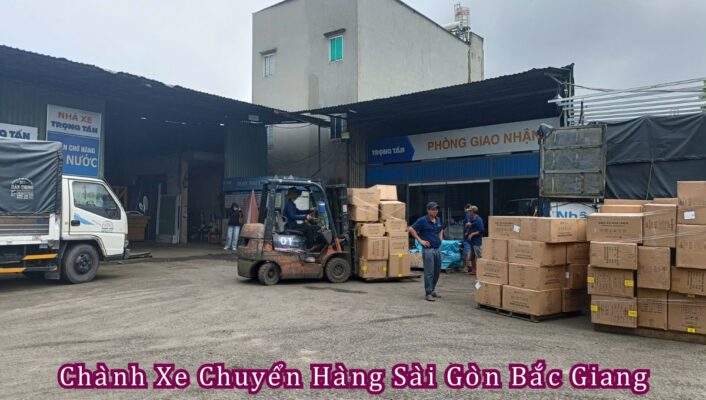 chành xe chuyển hàng Sài Gòn Bắc Giang