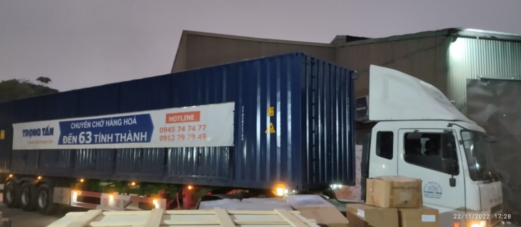 Vận chuyển hàng bằng container Đà Nẵng