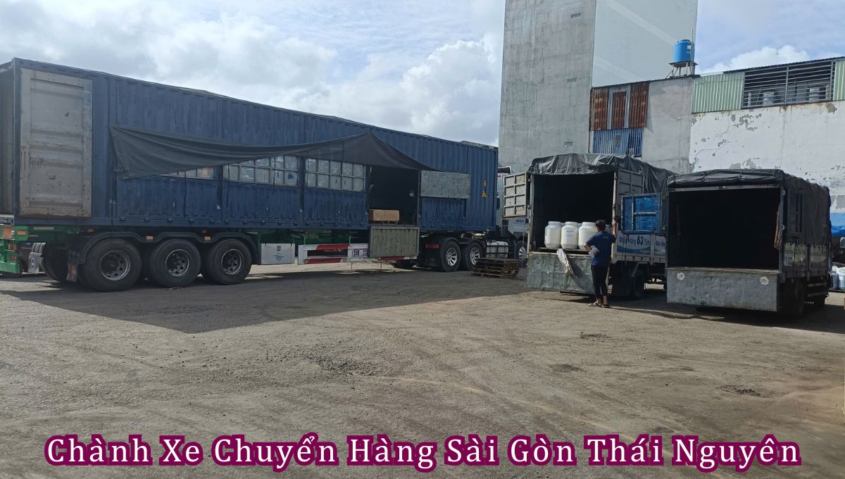 chành xe chuyển hàng Sài Gòn Thái Nguyên