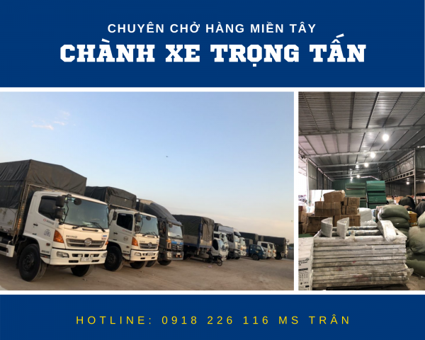 Chành xe chở hàng từ Hà Nội vào Long An