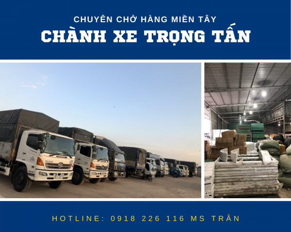 Chành xe chở hàng từ Hà Nội vào Bến Tre