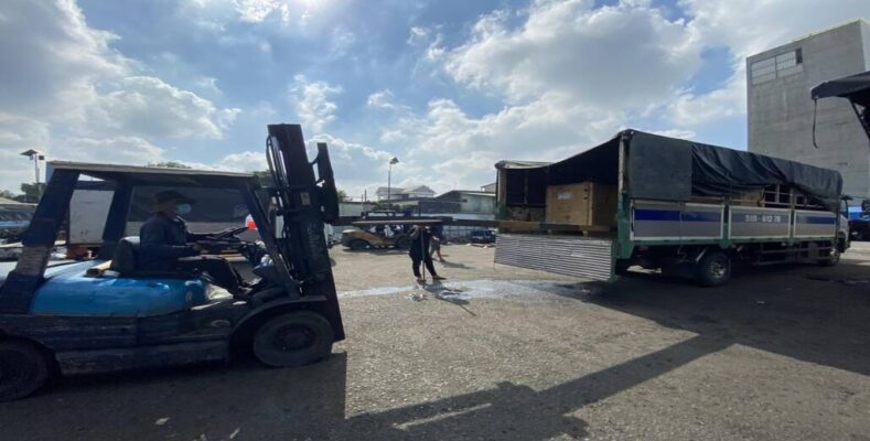 Hệ thống điểm tiếp nhận hàng hóa của Trọng Tấn tại TP.HCM