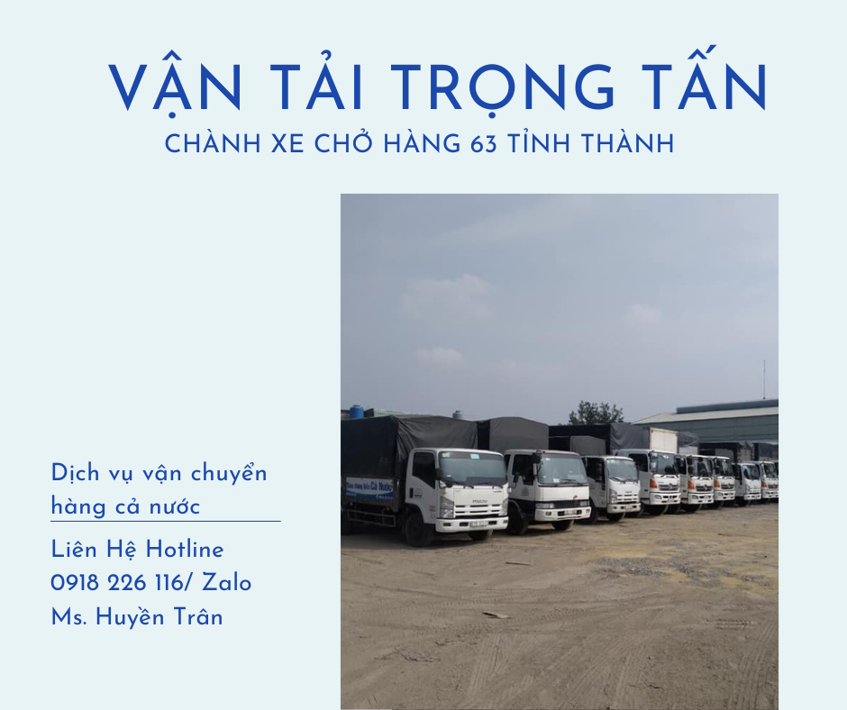 Chành xe vận chuyển hàng hóa Sài Gòn về Trà Vinh