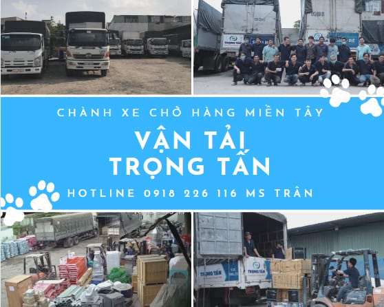 Chành xe vận chuyển hàng hóa từ Hà Nội vào Trà Vinh