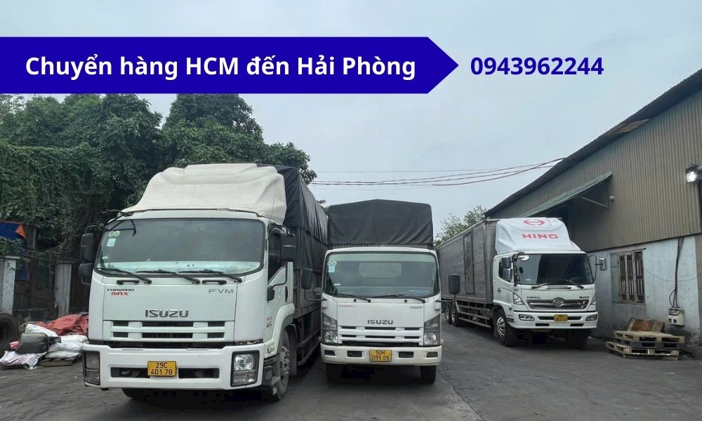 Chuyển hàng HCM đến Hải Phòng