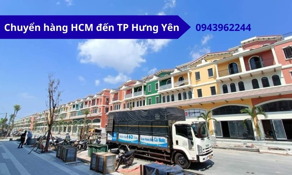 Chuyển hàng HCM đến TP Hưng Yên