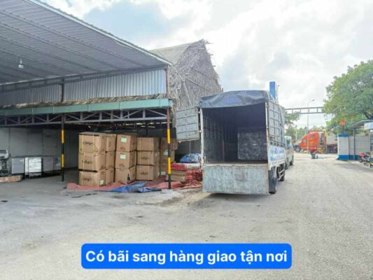 có bãi sang hàng giao tận nơi