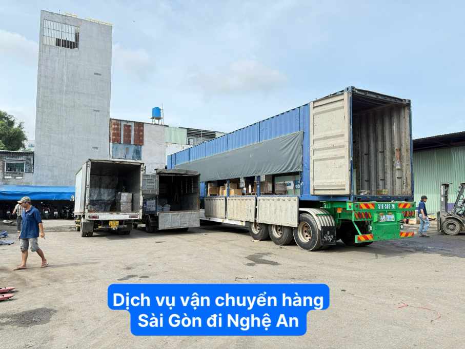 Dịch vụ vận chuyển hàng Sài Gòn đi Nghệ An 