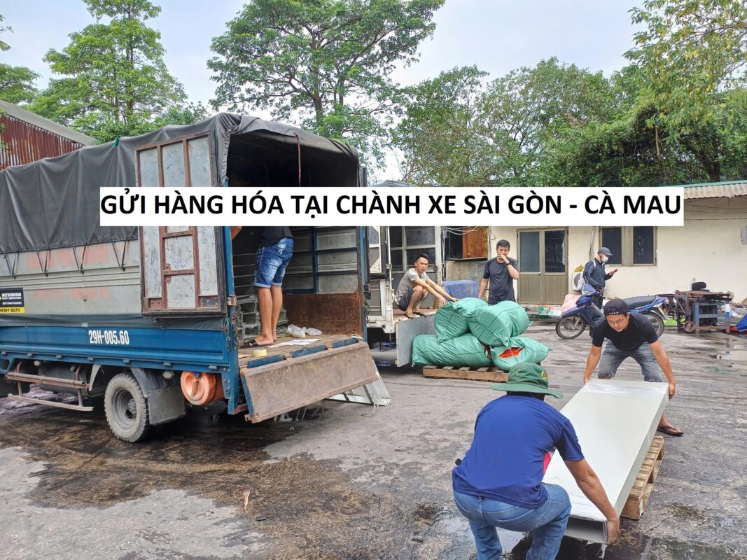 Gửi hàng hóa tai chành xe Sài Gòn đi Cà Mau