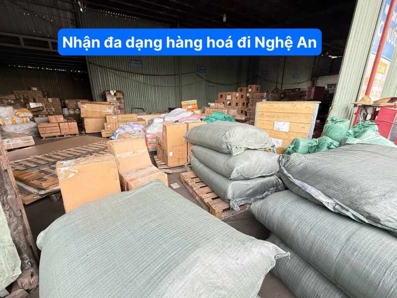 Nhận hàng hóa đa dạng đi Nghệ An 