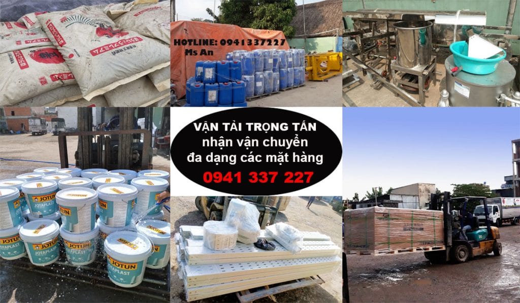Vận chuyển các mặt hàng từ Sài Gòn