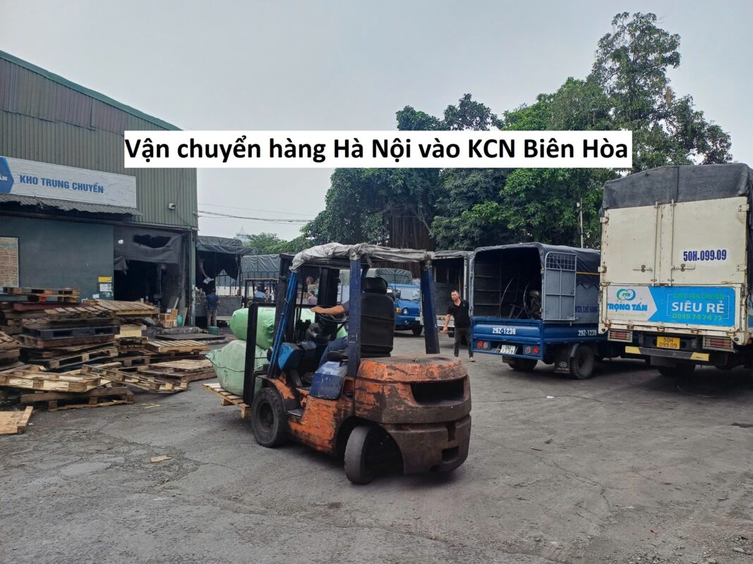 Vận chuyển hàng Hà Nội vào KCN Biên Hòa