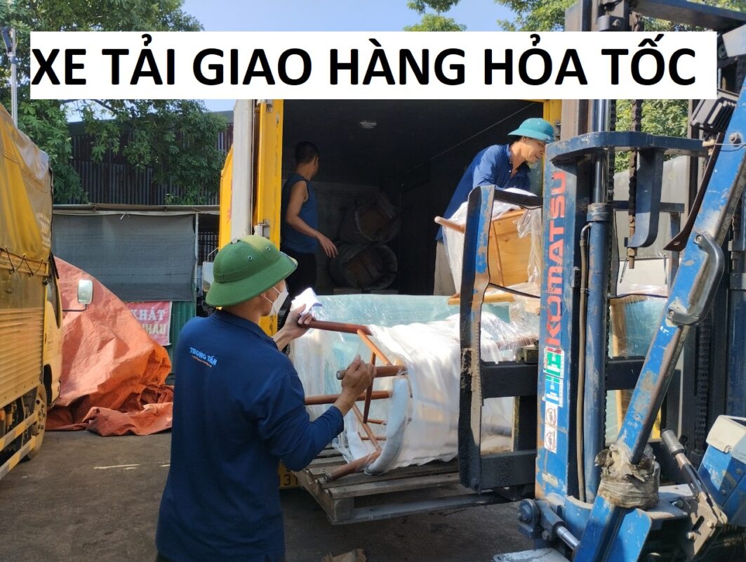 xe tải giao hàng hỏa tốc
