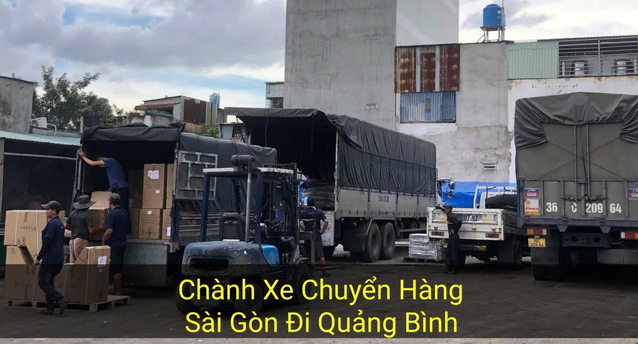 Chành xe chuyển hàng Sài Gòn đi Quảng Bình