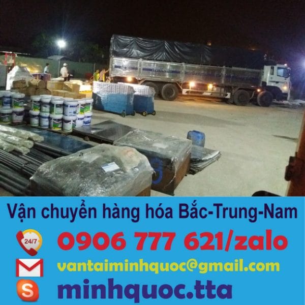 Vận chuyển hàng từ Hà Nội đi Sài Gòn