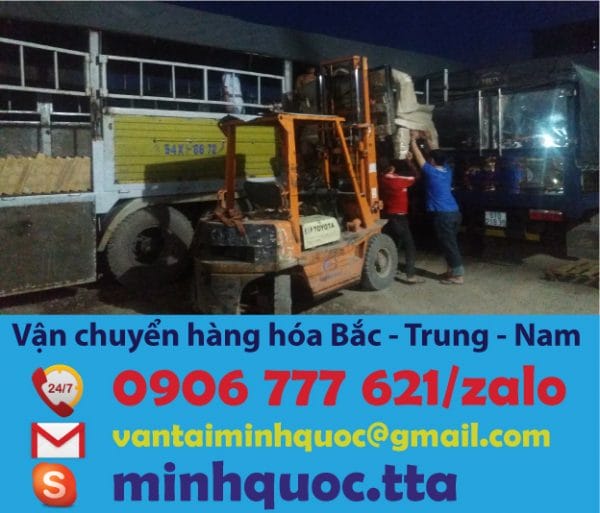 Vận chuyển hàng từ Hà Nội đi Quảng Bình