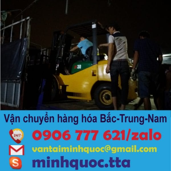 Vận chuyển hàng từ Hà Nội đi TP Hồ Chí Minh