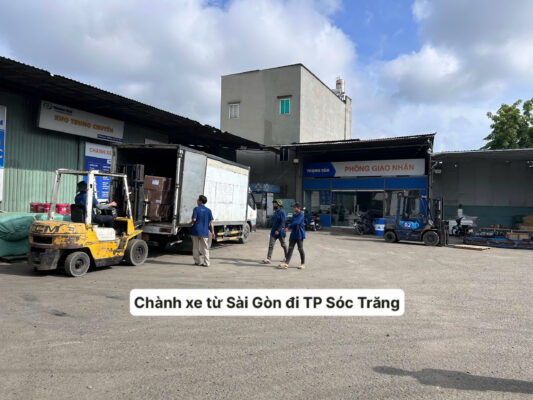Chành xe từ Sài Gòn đi TP Sóc Trăng