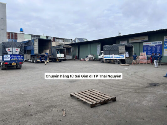 Chuyển hàng từ Sài Gòn đi TP Thái Nguyên