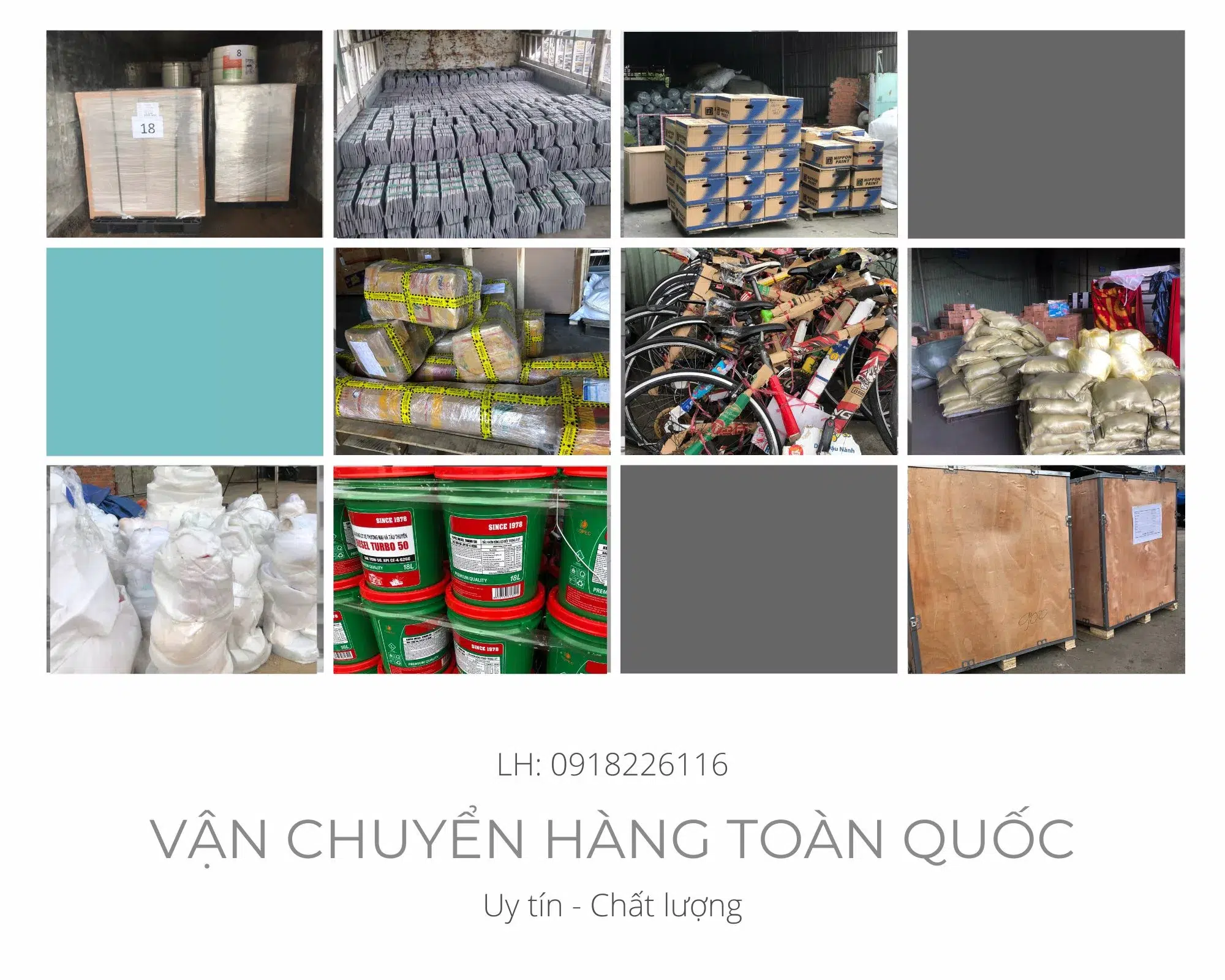 Các loại hoá tại Nhà xe vận chuyển Bình Dương đi Đà Nẵng