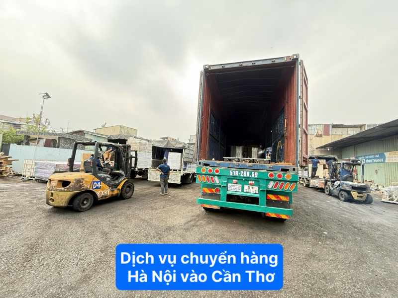 Dịch vụ chuyển hàng Hà Nội vào Cần Thơ