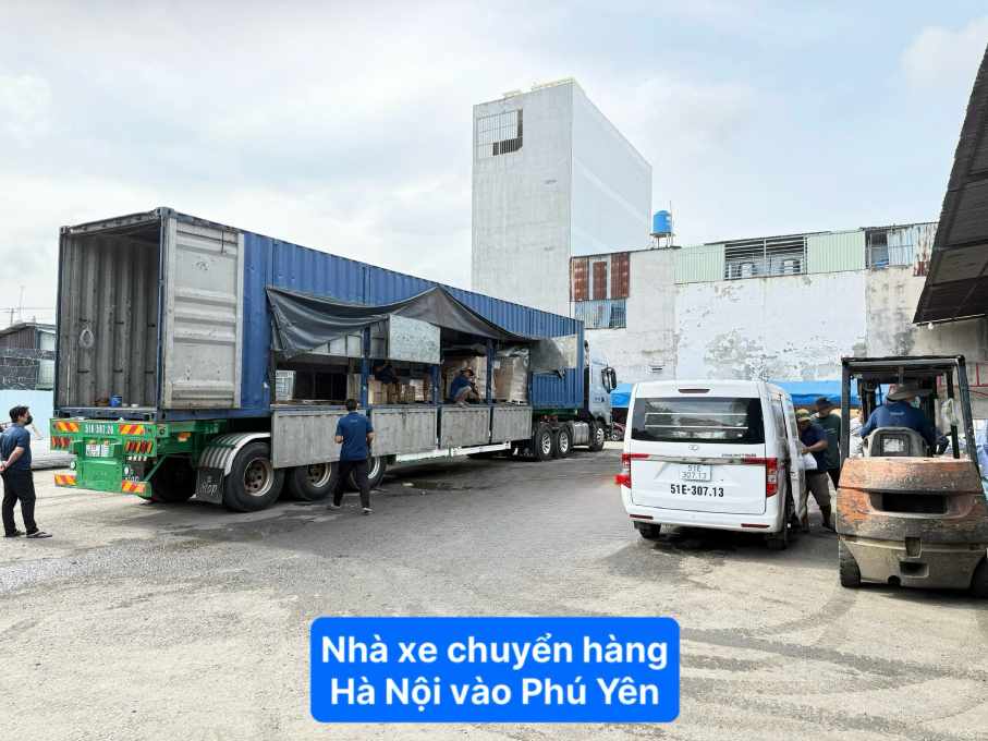 nhà xe chuyển hàng Hà Nội vào Phú Yên 