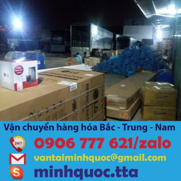 Vận chuyển hàng từ Bắc Giang đi Bình Dương