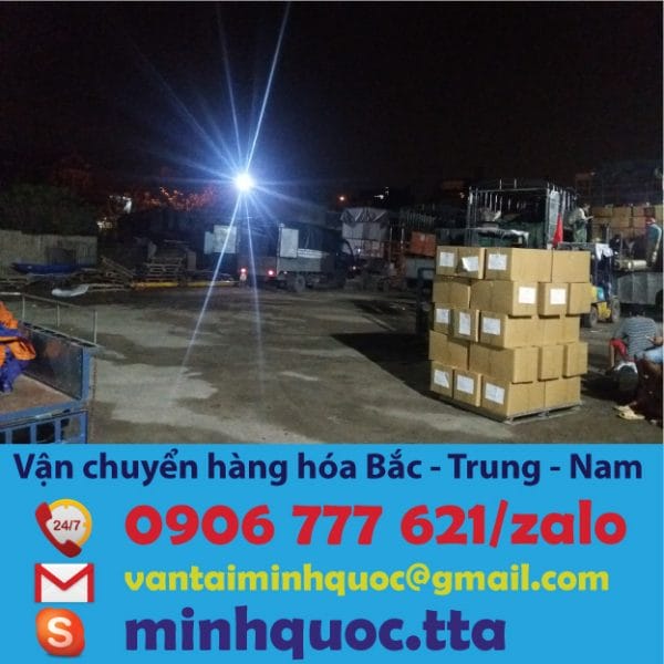 Vận chuyển hàng từ Bắc Giang đi Đông Hà