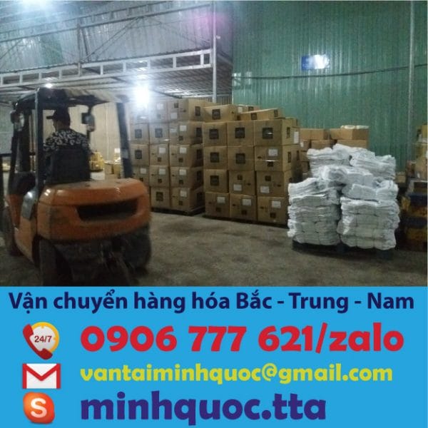 Vận chuyển hàng từ Bắc Giang đi Quy Nhơn