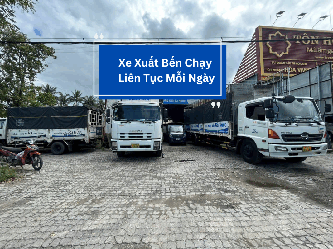 chuyển hàng từ cần thơ đi yên khánh ninh bình