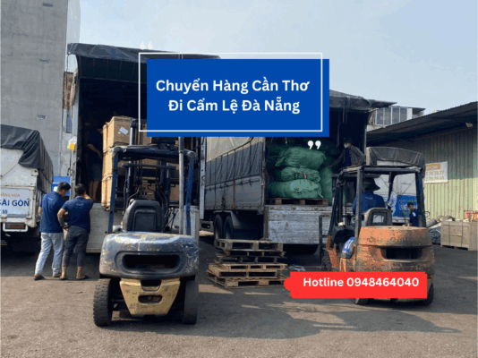 Chuyển hàng từ Cần Thơ đi Cẩm Lệ Đà Nẵng