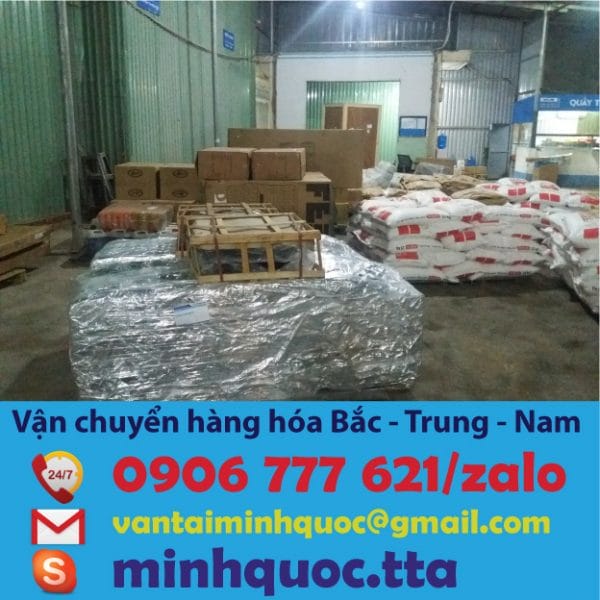 Vận chuyển hàng từ Thái Nguyên đi Cà Mau