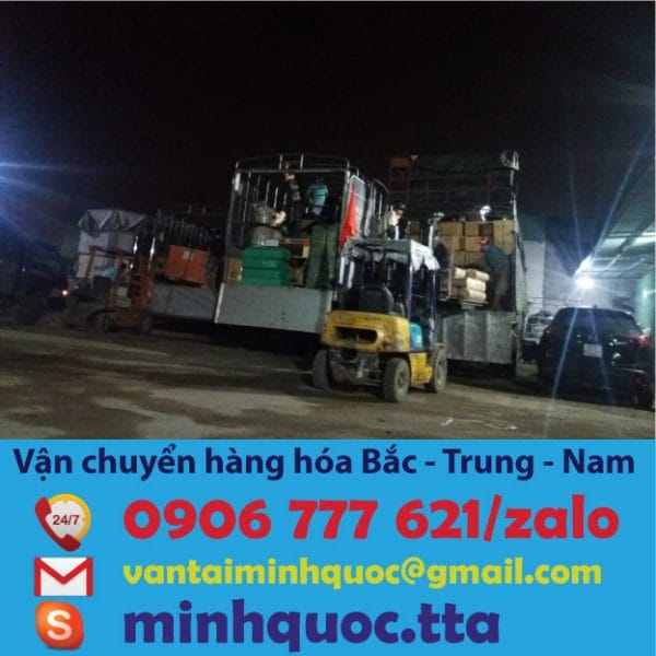 Vận chuyển hàng từ Thái Nguyên đi Sài Gòn