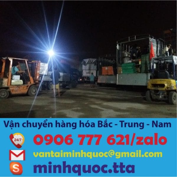 Vận chuyển hàng từ Thái Nguyên đi TPHCM