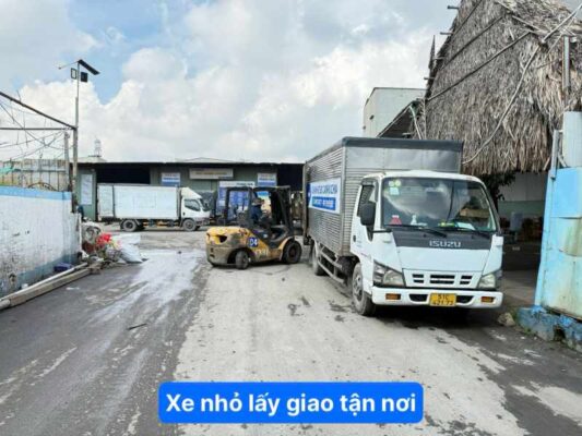 Xe nhỏ lấy giao tận nơi