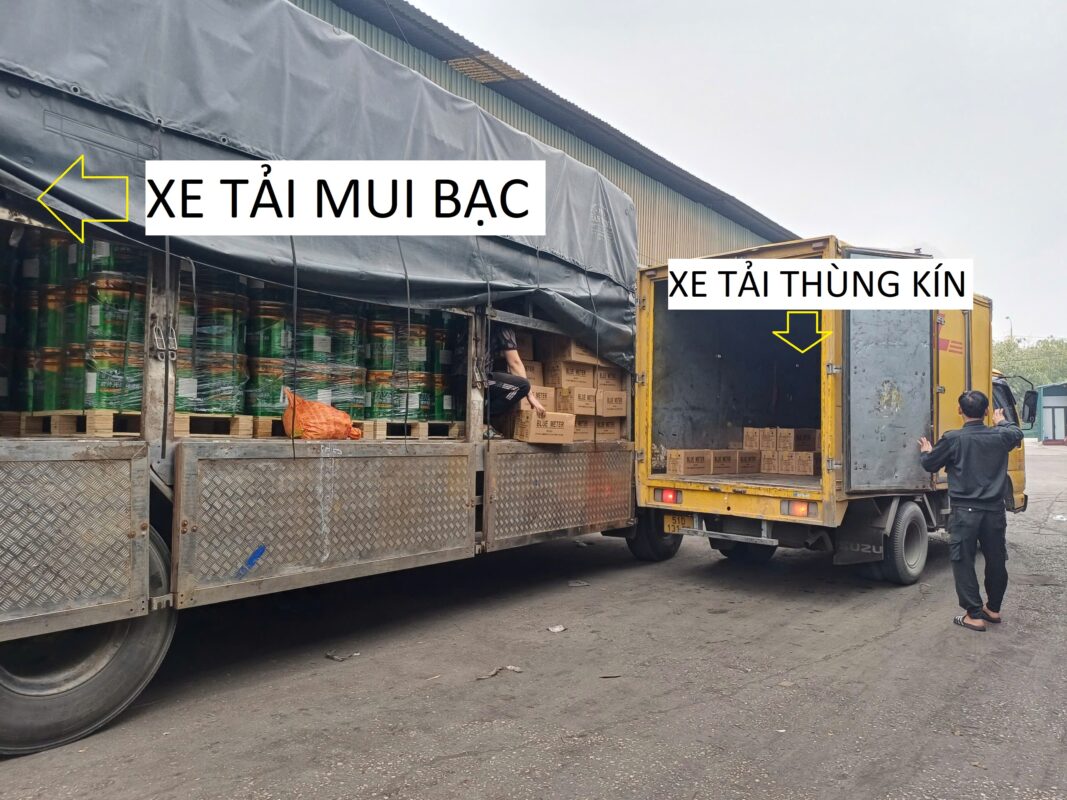 xe tải chở hàng hà nội đi phan rang