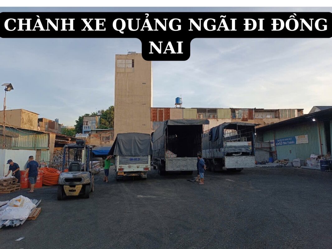 Chành xe quảng ngãi đi đồng nai